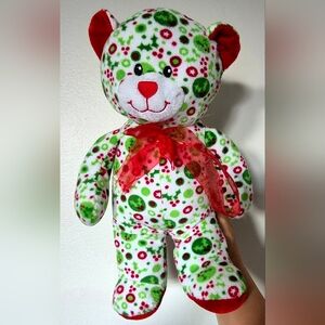 National Entertainment 2012 Christmas Teddy Bear Toy 14"